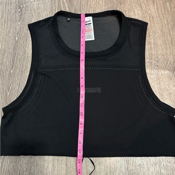 GYMSHARK Sleek Black Sleeveless Top 🏋️‍♀️ - Picture 4 of 4